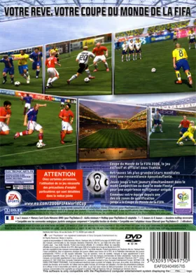 FIFA World Cup Germany 2006 box cover back